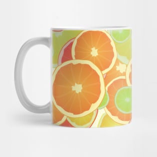 Citrus Fruit Party - Oranges, Lemons, Grapefruits Mug